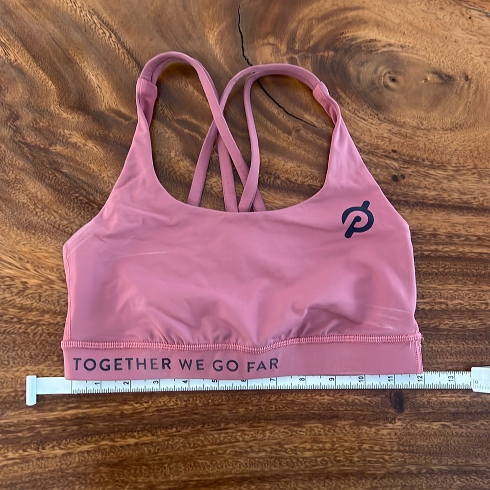 Lulumelon Peloton Pink Sports Bra